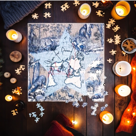 🌎 Dior Puzzle Around the World - 500 Piece Collector's item NEW 2024 - Picture 2 of 5